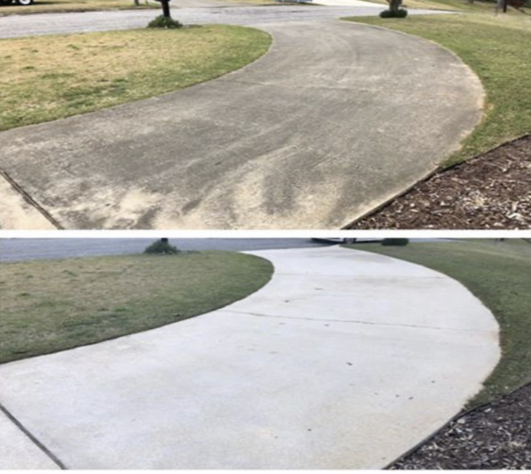 A’s Pressure Washing LLC recently delivered outstanding driveway cleaning services in Columbus, GA